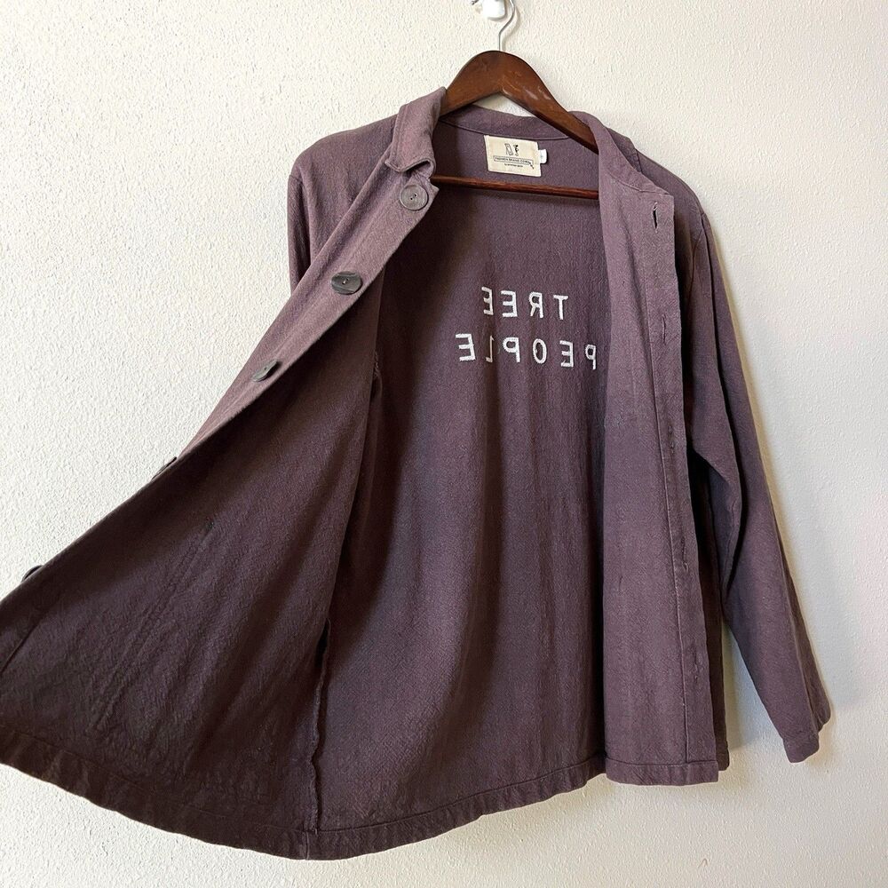 Fashion Brand Company Tree People Shirt Jacket Small Chain Stitch Penelope Gazin - Picture 6 of 10